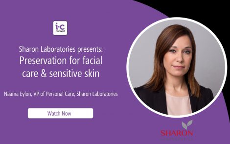 Sharon Laboratories presents: Preservation for facial care & sensitive skin (in-cosmetics Virtual Webinar)