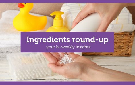 Latest ingredients round-up: from asbestos in talc to food allergy warnings for infant skincare