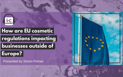How are EU cosmetic regulations impacting businesses outside of Europe?