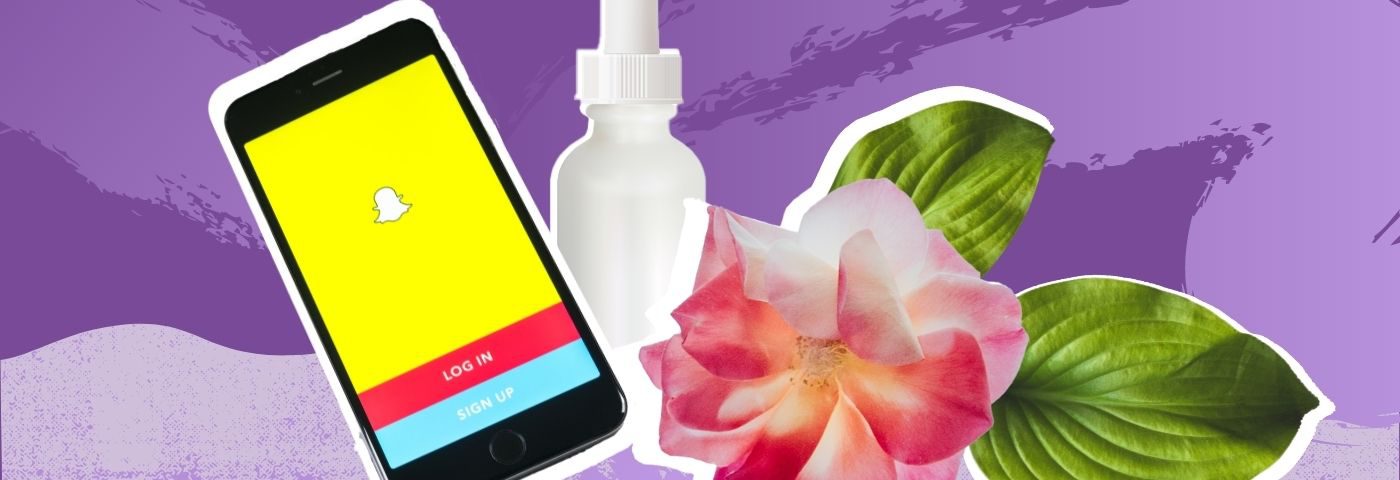 Can Snapchat be used as an e-commerce platform for cosmetics?