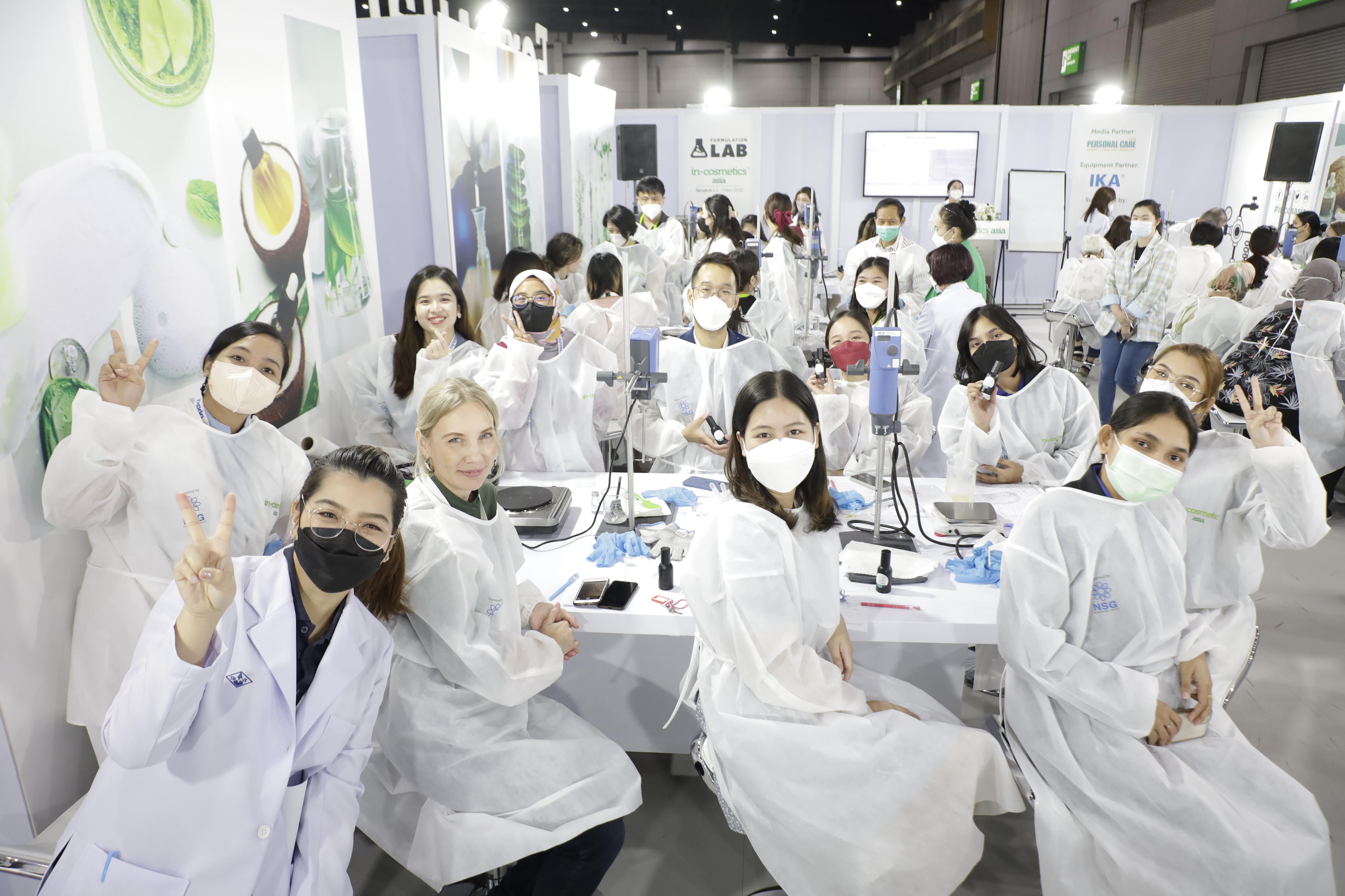 Delegates at in-cosmetics Asia