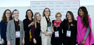 Mibelle Biochemisry winners of the active ingredients awards at in-cosmetics Global 2023