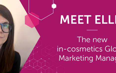 Introducing our new in-cosmetics Global team member